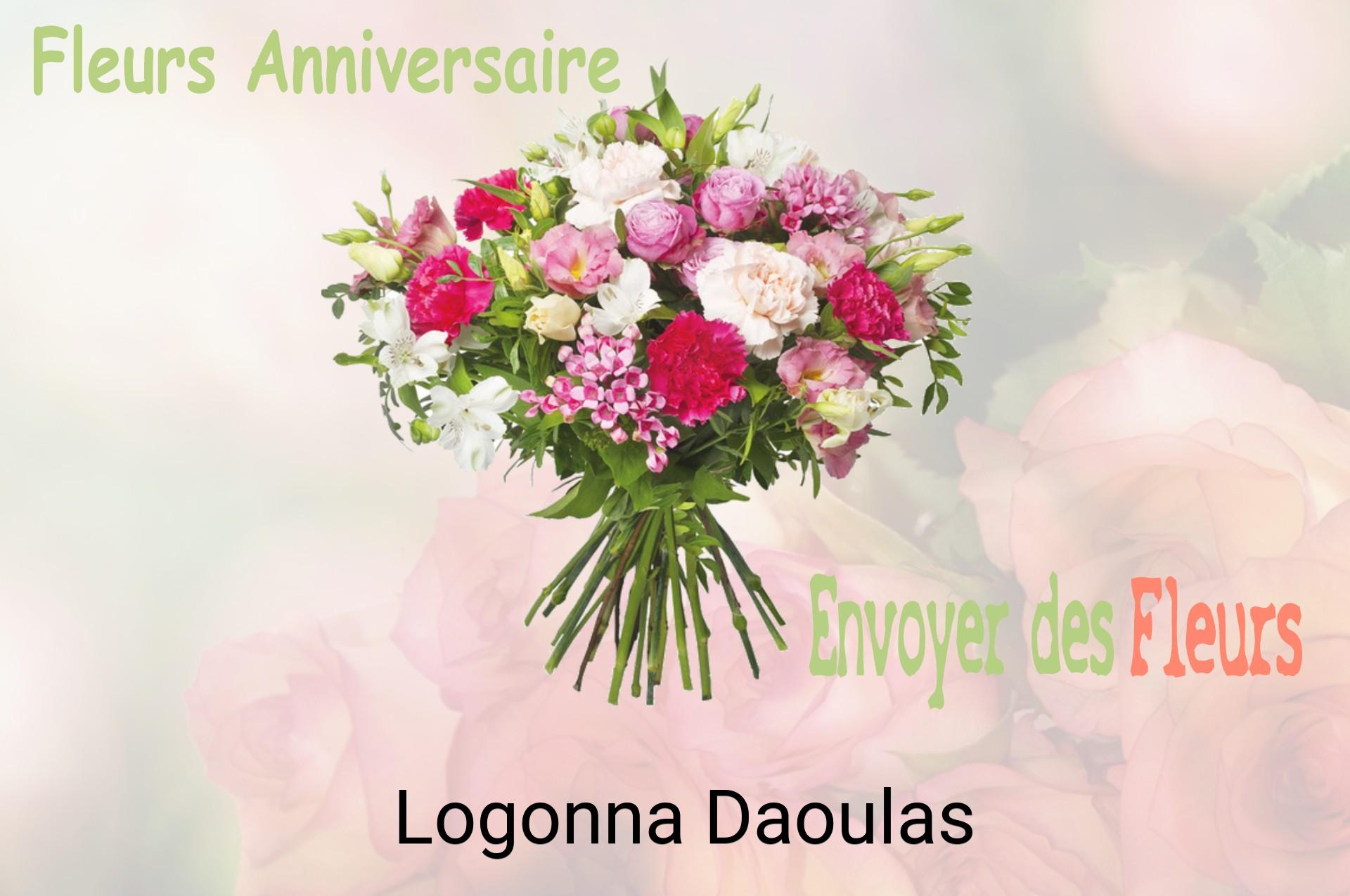Bouquet de fleurs d’anniversaire livré à Logonna-Daoulas